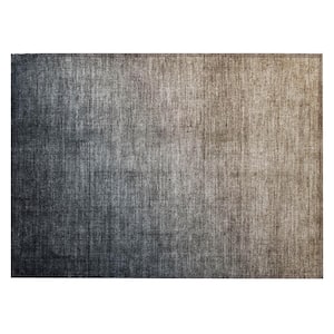 Chantille ACN569 Gray 1 ft. 8 in. x 2 ft. 6 in. Machine Washable Indoor/Outdoor Geometric Area Rug