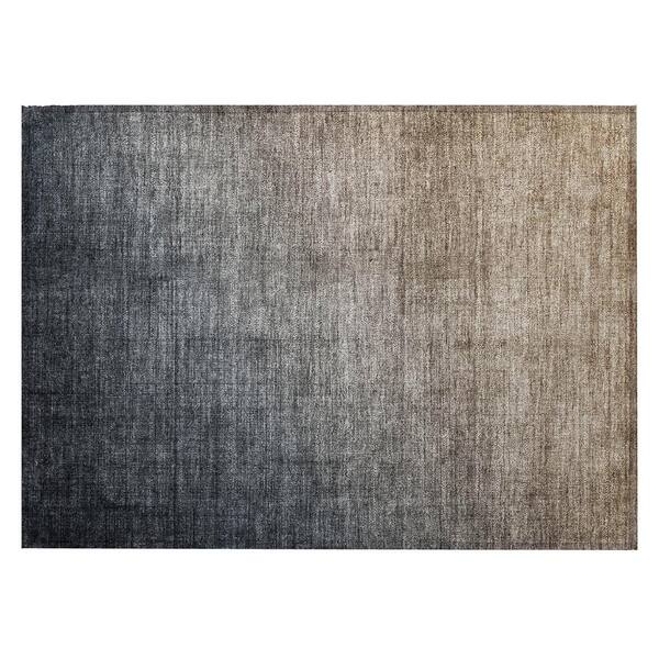 Addison Rugs Chantille ACN569 Gray 1 ft. 8 in. x 2 ft. 6 in. Machine Washable Indoor/Outdoor Geometric Area Rug