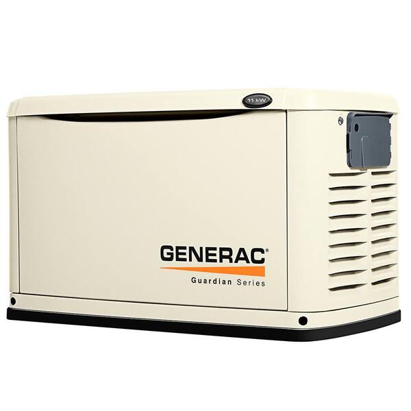 Generac 11,000-Watt Air Cooled Automatic Standby Generator All-Weather Steel Enclosure