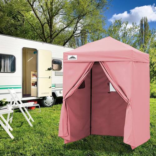 x Pop Up Privacy Tent Foldable Outdoor Portable