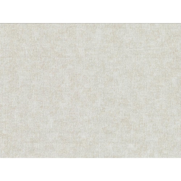 Warner Brienne Bone Linen Texture Vinyl Strippable Wallpaper (Covers 60.8 sq. ft.)