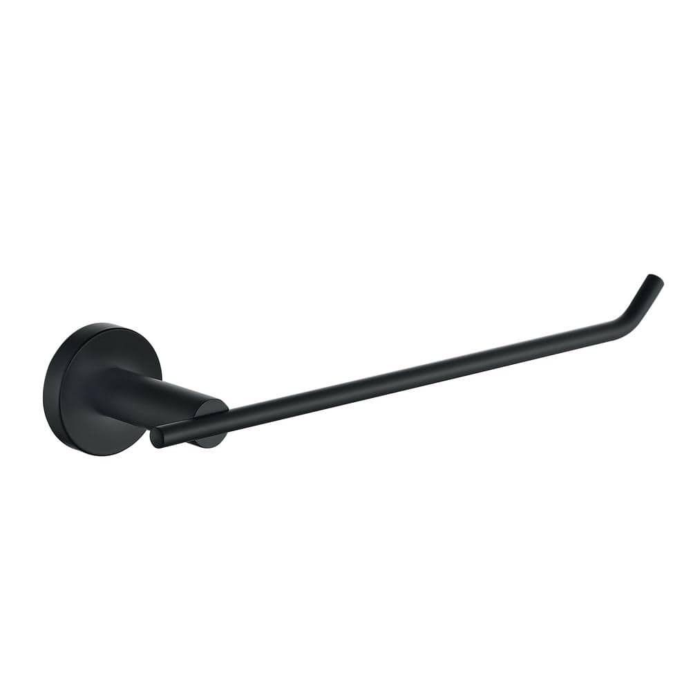 Bathroom 9 in. Wall Mounted Towel Bar Stainless Steel Towel Ring Hand Towel Holder in Matte Black price history on PriceWatchPro