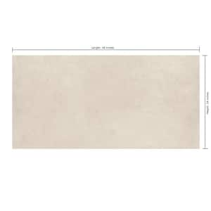 Thaddeus 24 in. x 48 in. Matte Creme Porcelain Tile (15.5 sq. ft./Case)