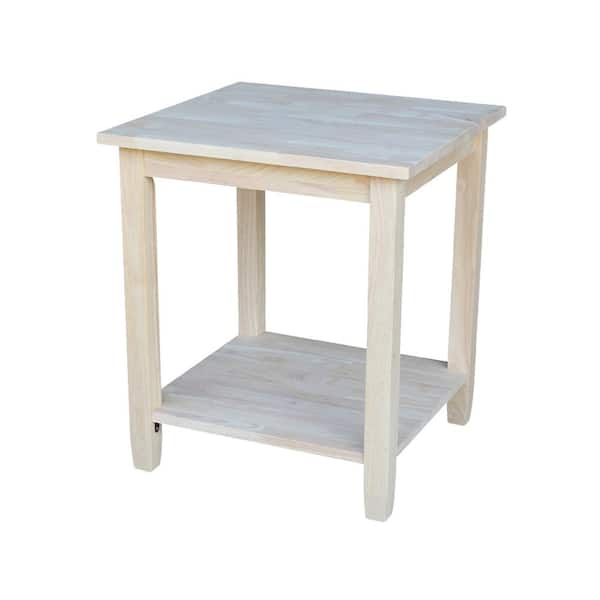 International Concepts Solano Unfinished End Table