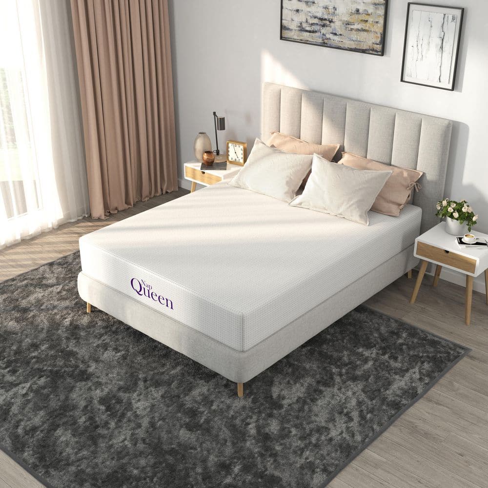 Twin XL Size Memory Foam Medium Firm 6 in. Mattress Charcoal Infused, Bed in a Box, White Mesh Cover price history on PriceWatchPro