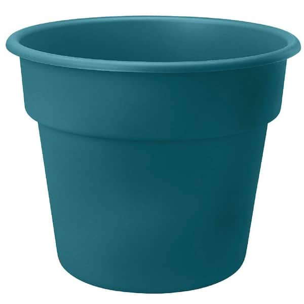 Bloem 10 in. Turbulent Dura Cotta Plastic Planter (24-Pack)