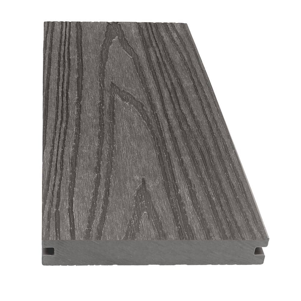 1 in. x 5.43 in. x 12 ft. Platinum Oak Composite Decking Boards (128 Planks) price history on PriceWatchPro