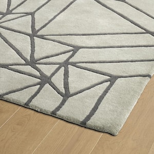 Origami Mint 4 ft. x 5 ft. Area Rug