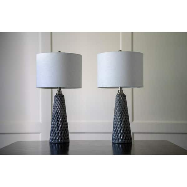 jameson textured ceramic table lamps