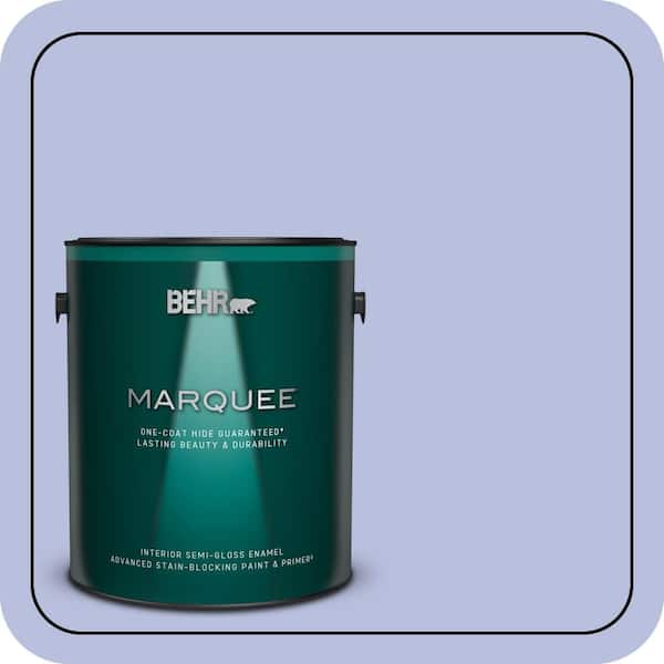 BEHR MARQUEE 1 gal. #MQ4-31 Stardust Evening One-Coat Hide Semi-Gloss Enamel Interior Paint & Primer