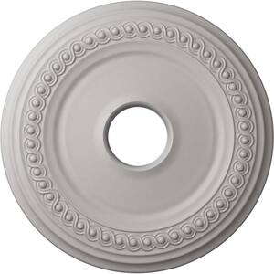 1-1/8 in. x 18-5/8 in. x 18-5/8 in. Polyurethane Classic Ceiling Medallion, Ultra Pure White