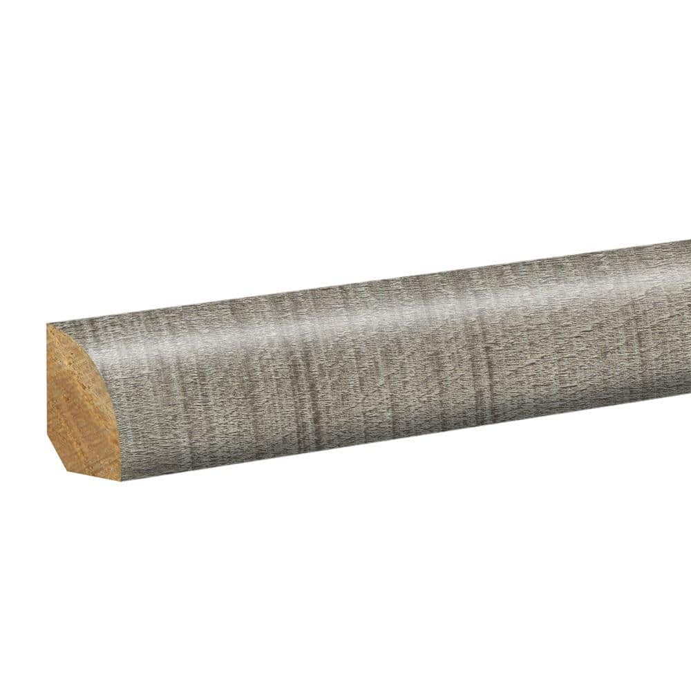 Tradewind 0.62 in. T x 0.75 in. W x 94.5 in. L Textured Wood Look Laminate Moulding/Trim Quarter Round Molding price history on PriceWatchPro