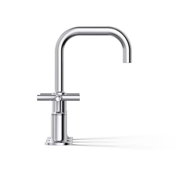 KOHLER Purist 8 in. Widespread 2-Handle Bathroom Faucet in