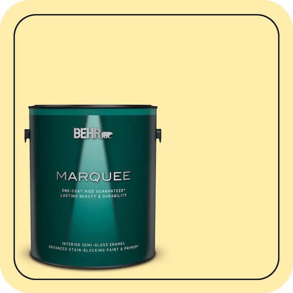 BEHR MARQUEE 1 gal. #P300-3 Rite of Spring Semi-Gloss Enamel Interior Paint & Primer