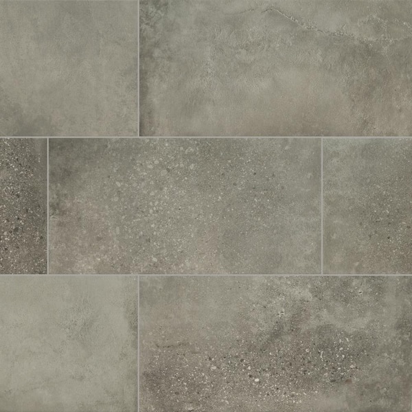 MSI Amstel Antracita 24 in. x 48 in. Matte Porcelain Floor and Wall Tile (40-Cases/640 sq. ft./Pallet)