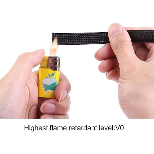 Flame Retardant PET Expandable Braided Sleeving
