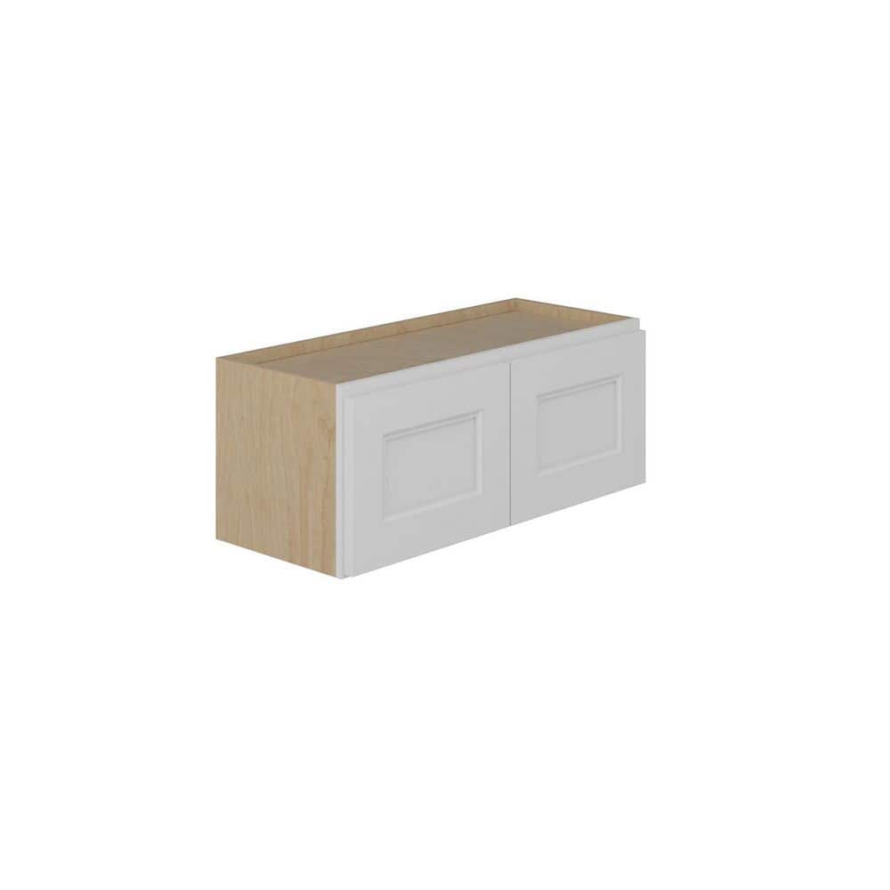 Pembroke Recessed 36 in. W x 12 in. H x 12 in. D in Painted White Plywood Assembled Wall Cabinet price history on PriceWatchPro