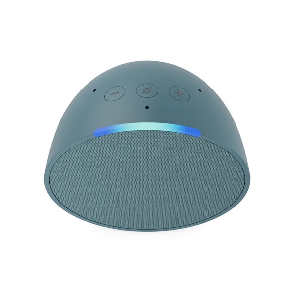 Echo Pop (1st Gen, 2023 Release) Full Sound Compact Smart Speaker  with Alexa, Charcoal B09WNK39JN - The Home Depot