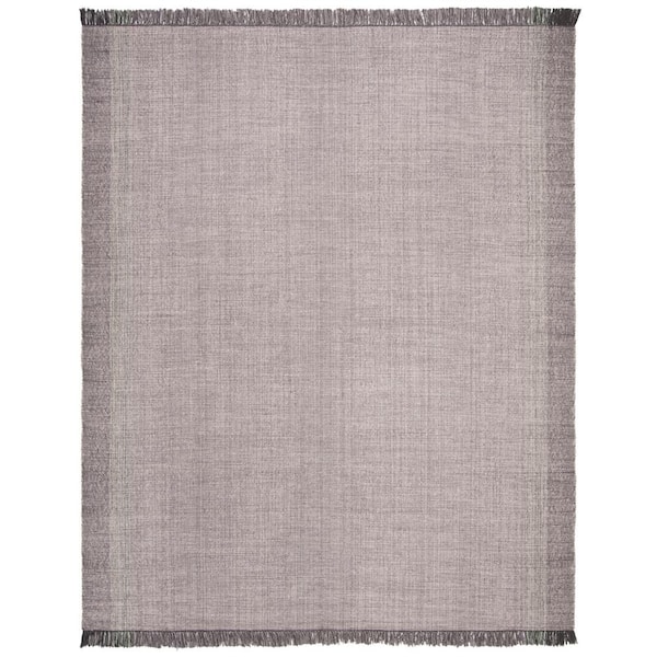 SAFAVIEH Montauk Green/Gray 8 ft. x 10 ft. Striped Area Rug