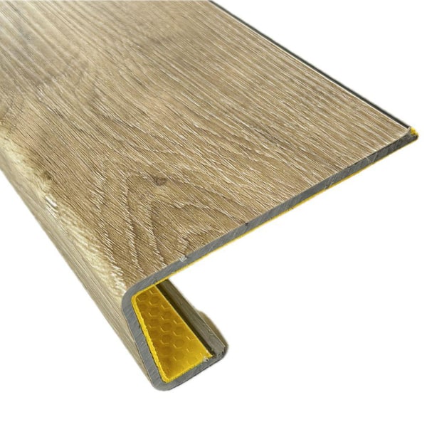 Hydrostop Pacific Shores 0.2 in. T x 4.5 in. W x 46 in. L Stair Nose Molding