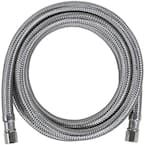 4 ft. Braided Stainless Steel Ice Maker Connector