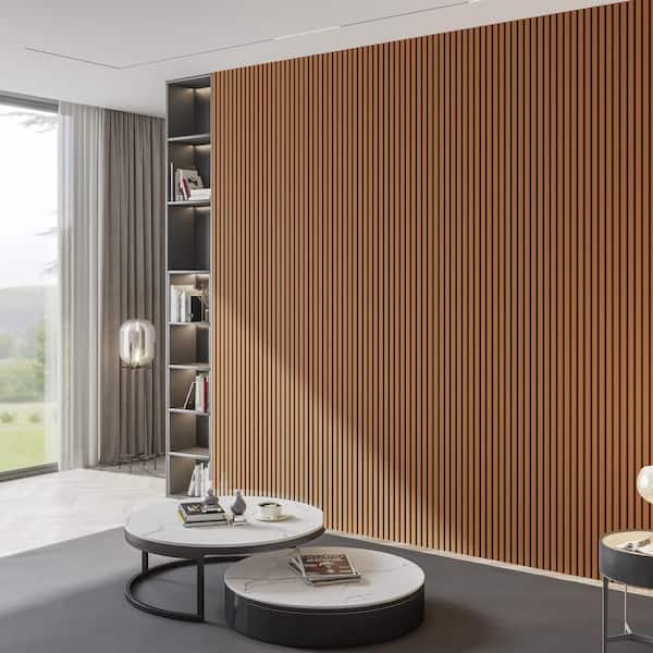 comforthomi 0.9 in. x 1.05 ft. x 8.86 ft. Classic Brown Acoustic