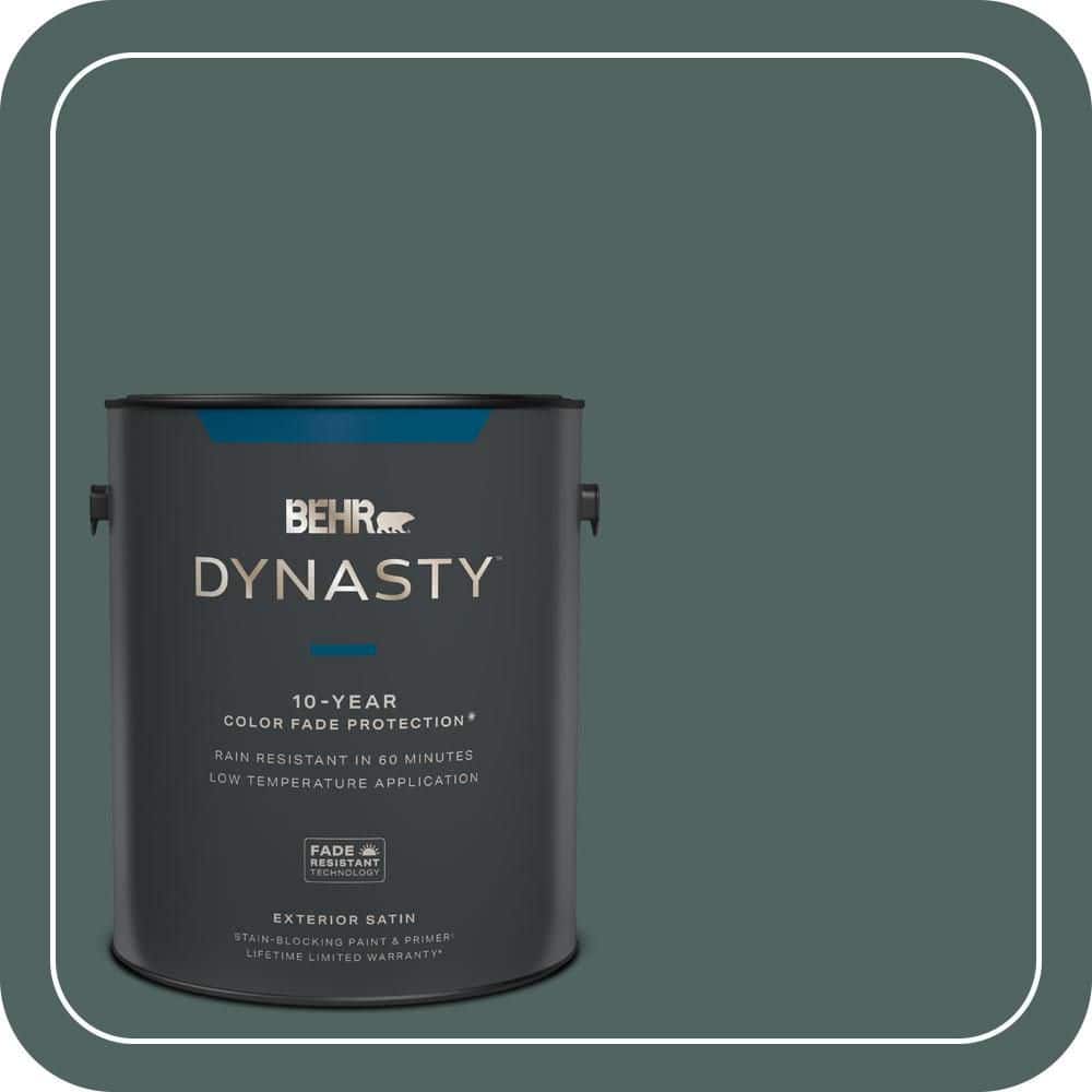 1 gal. #S430-7 Blue Fir Satin Enamel Exterior Stain-Blocking Paint & Primer price history on PriceWatchPro