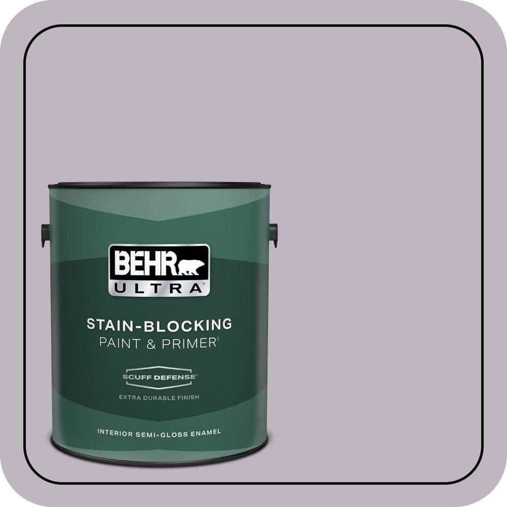 1 gal. #PPU16-09 Aster Extra Durable Semi-Gloss Enamel Interior Paint & Primer price history on PriceWatchPro