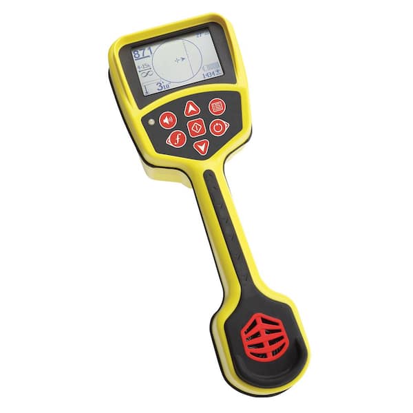 SeekTech SR-20 Utility Pipeline Locator/Receiver with Omni-Directional Antenna System and Compact Folding Mast Design