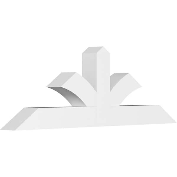 Ekena Millwork Richland 48 in. W x 16 in. H x 4 in. D Signature Polyurethane Bracket