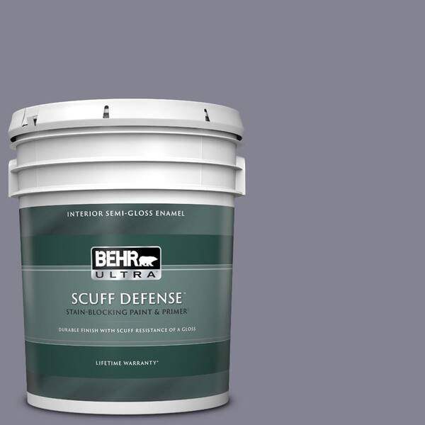 BEHR ULTRA 5 gal. #BNC-19 Formal Affair Extra Durable Semi-Gloss Enamel Interior Paint & Primer