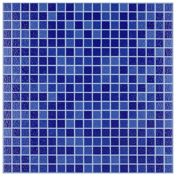 Merola Tile Indico Cobalto 13-1/8 in. x 13-1/8 in. Porcelain Floor and Wall Tile (10.98 sq. ft./Case)
