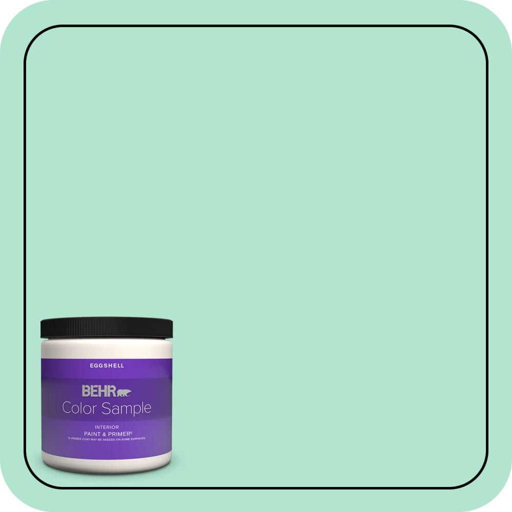 8 oz. #P420-2 Crystal Rapids Eggshell Enamel Interior Paint & Primer Color Sample price history on PriceWatchPro
