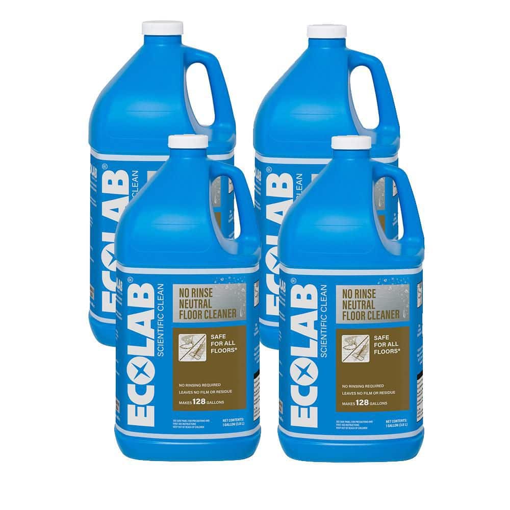 1 Gal. No Rinse Neutral Floor Cleaner (4-Pack)