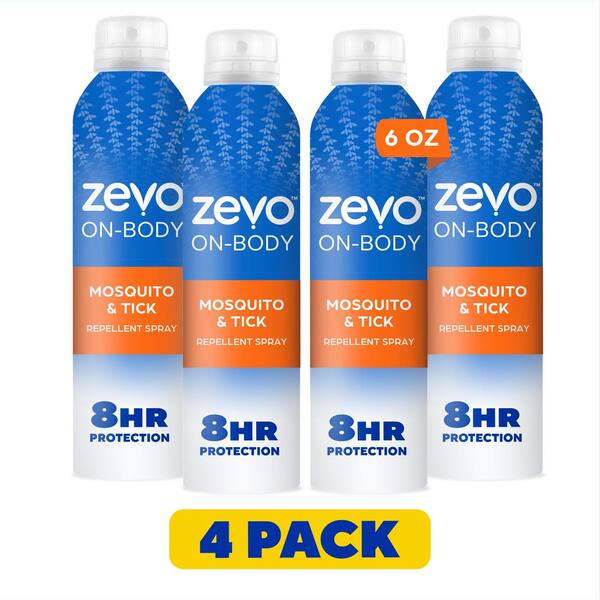 On-Body 6 oz. Mosquito and Tick Insect Repellent Aerosol Spray(4-Pack)