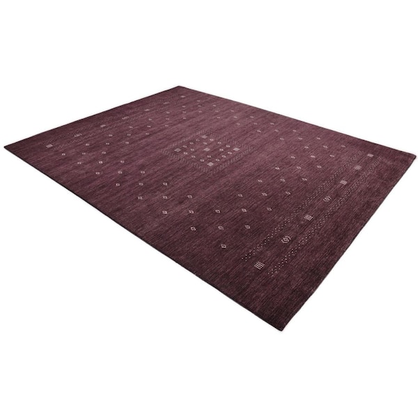 Simi Purple 5 ft. x 8 ft. Tribal Indoor Area Rug