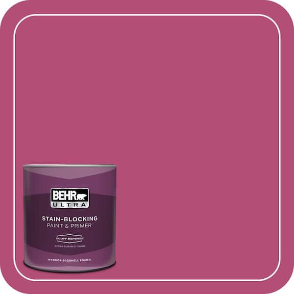BEHR ULTRA 1 qt. #P120-6 Diva Glam Extra Durable Eggshell Enamel Interior Paint & Primer