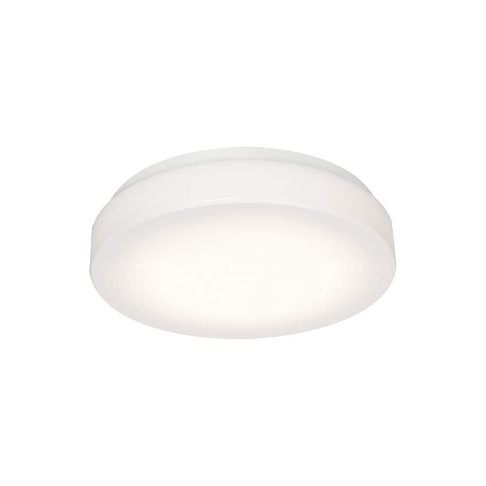Cirrus 19.0 in. White Integrated LED Flush Mount with White Acrylic Shade price history on PriceWatchPro