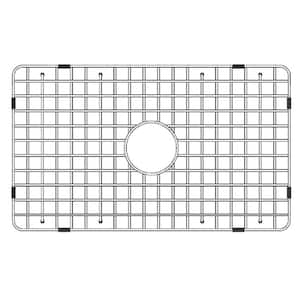 26.25 in. Sink Grid for Granite Apron Front Sink LA3019 in Stainless Steel