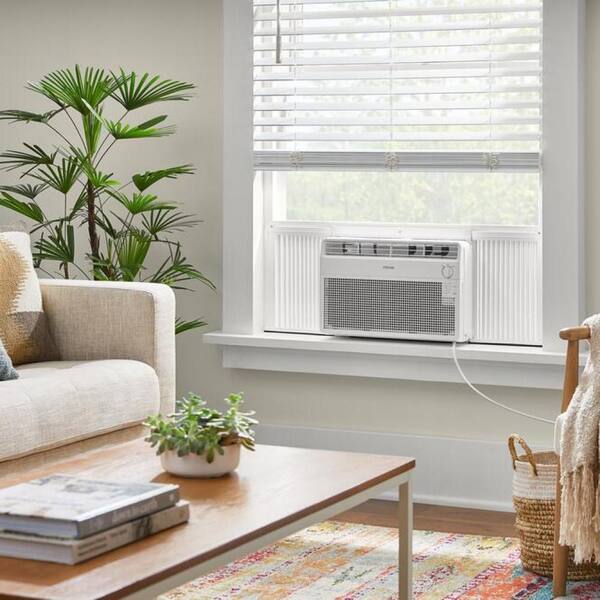 GE Electronic Window Air Conditioner 5000 BTU, White, Efficient