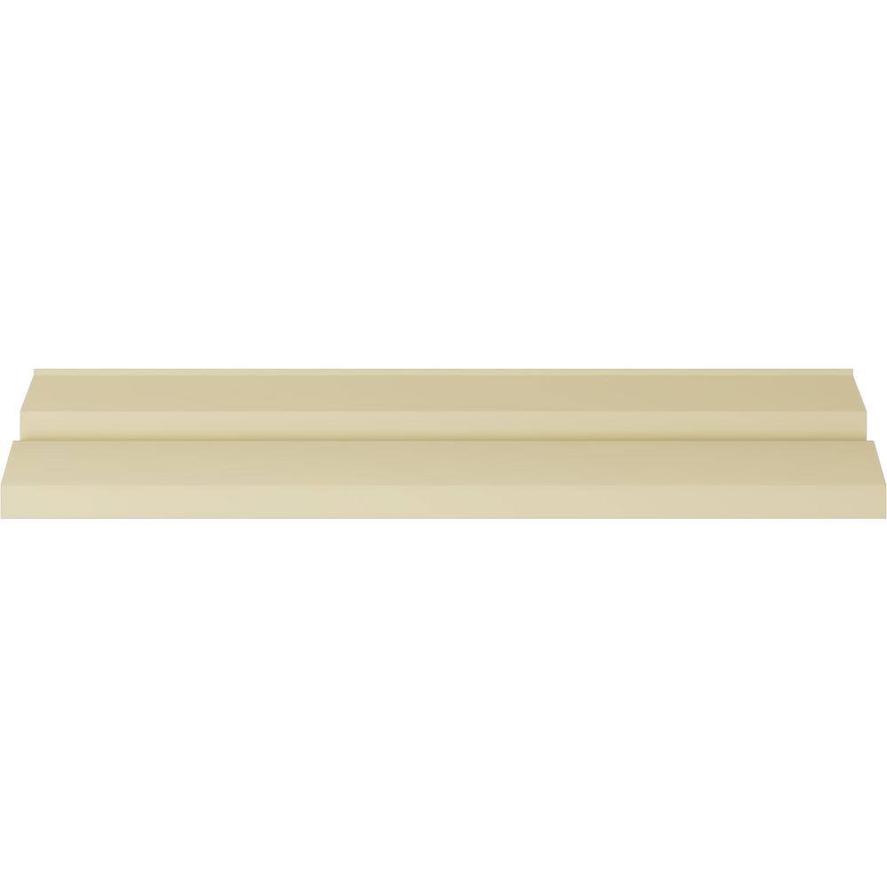 Alexa Smooth White Polyurethane Crown Moulding 94.5"