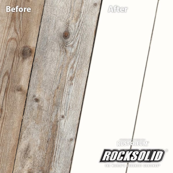 5 gal. White Exterior 2X Solid Stain