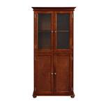 Home Decorators Collection Hampton Harbor Linen Cabinet (Width 25 x Height 53 Inch, Sequoia)