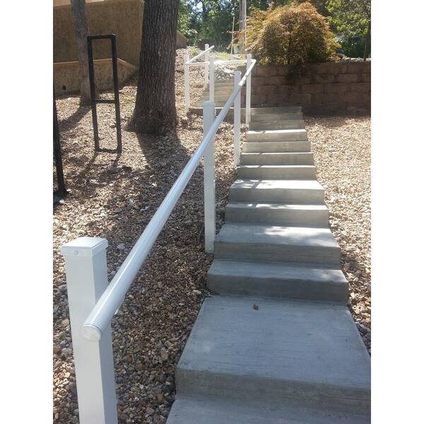 Reviews For Ez Handrail 6 Ft X 1 9 In Aluminum Bronze Round Ada Handrail Eza100 6bz The Home Depot