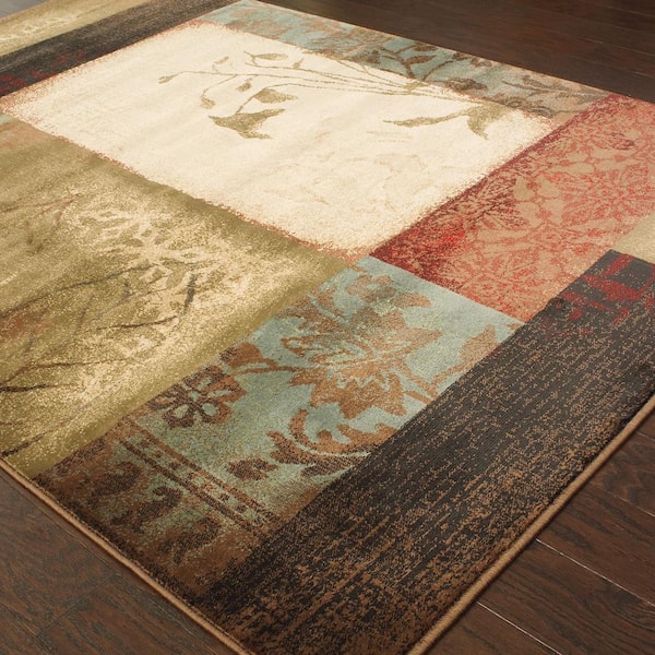 Hillsborough Multi 2 ft. x 8 ft. Runner Rug