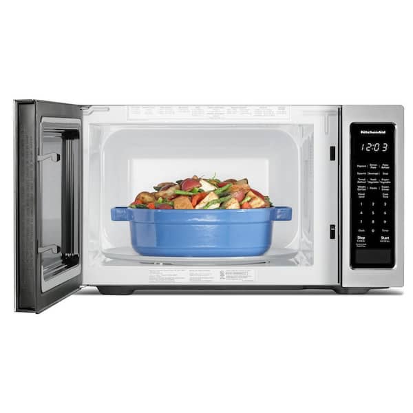 KitchenAid® 1.1 Cu. Ft. Stainless Steel Built In Microwave