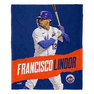 MLB Mets 23 Francisco Lindor Silk Touch Throw