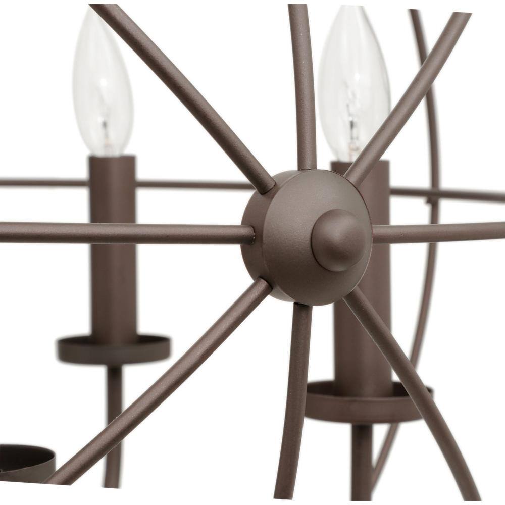 Sumerside 5-Light Oil Rubbed Bronze Spherical Chandelier