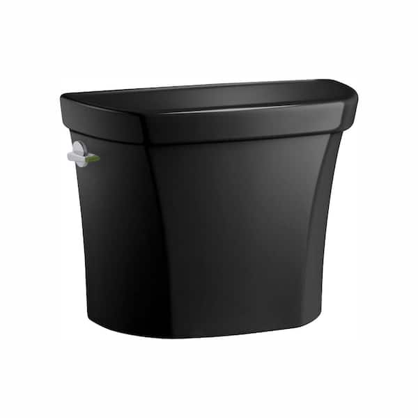 KOHLER Wellworth 1.1 or 1.6 GPF Dual Flush Toilet Tank Only in Black