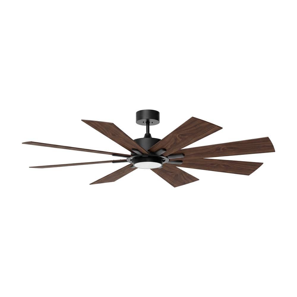 72 in. Large Ceiling Fan with Light , High CFM 8-Blade Design, 3CCT Dimmable, Reversible DC Motor, Black price history on PriceWatchPro